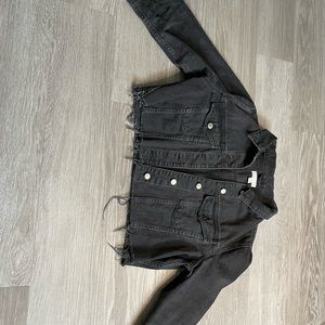 Bedazzled jean jacket.